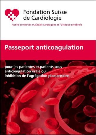 Carte d'identité anticoagulant pour les patients (français)