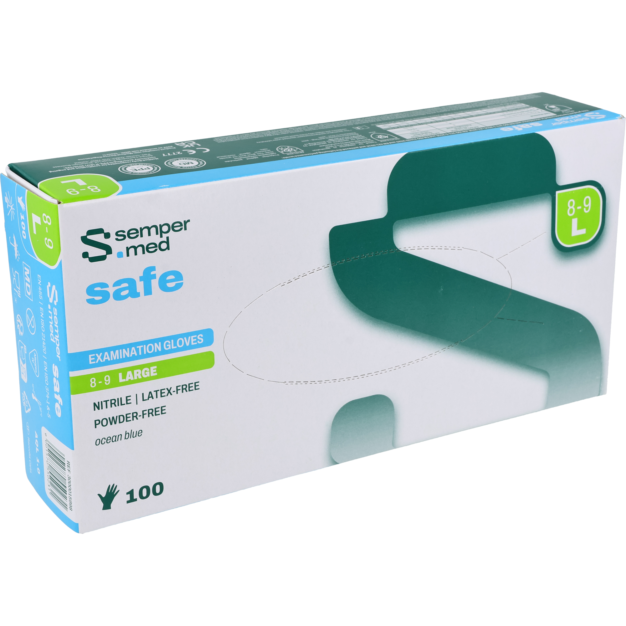 Sempermed safe blau Grösse L Sempermed safe blau Grösse L