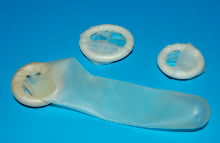 Schutzhülle für Ultraschallsonde gerollt / unsteril