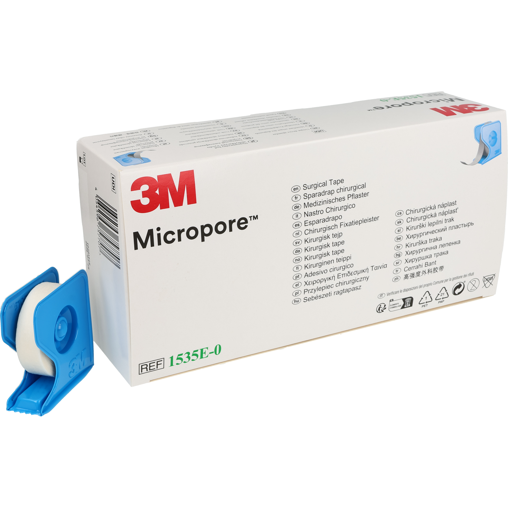 3M Micropore weiss mit Abroller 3M Micropore weiss mit Abroller