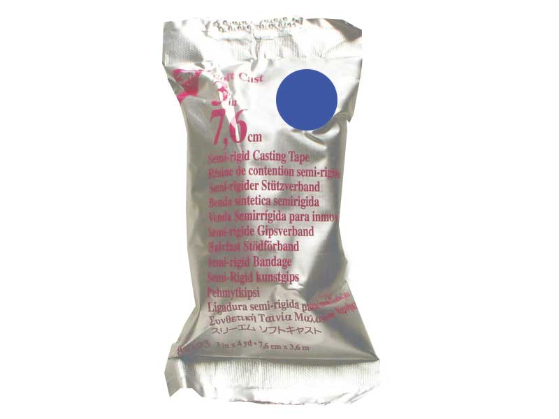 3M Scotchcast Soft Cast bleu
