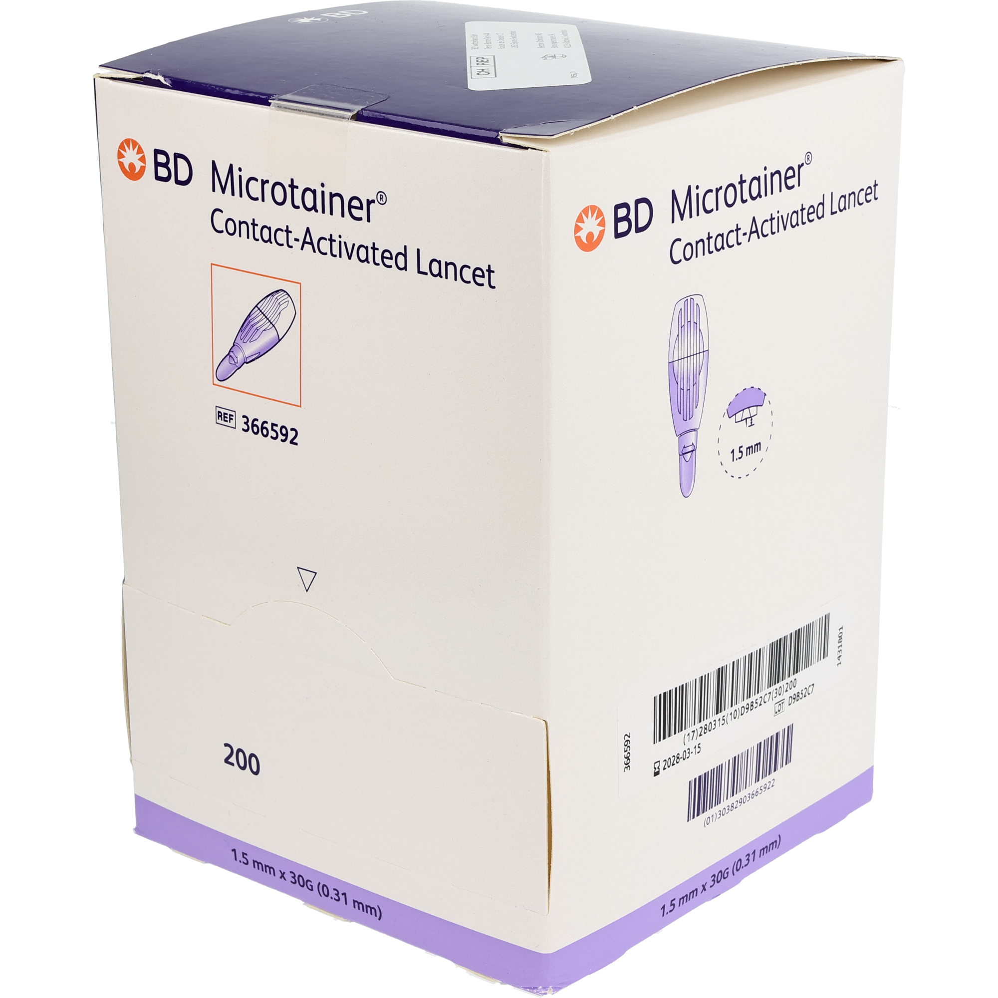 BD Microtainer Safety-Lanzette