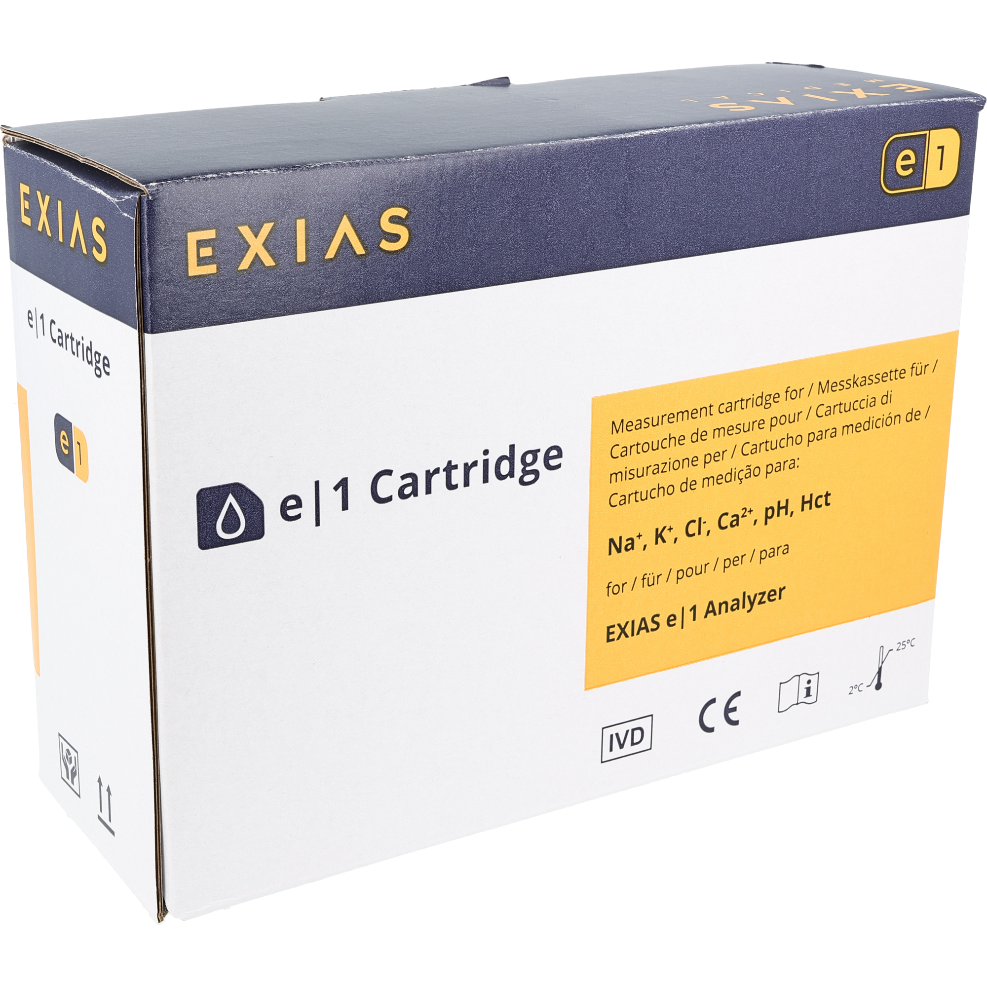 Exias E 1 Cartridge a 600 Tests inkl. QC