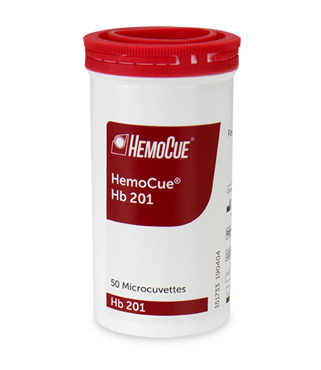 HemoCue Microcuvettes à hémoglobine 201/201+