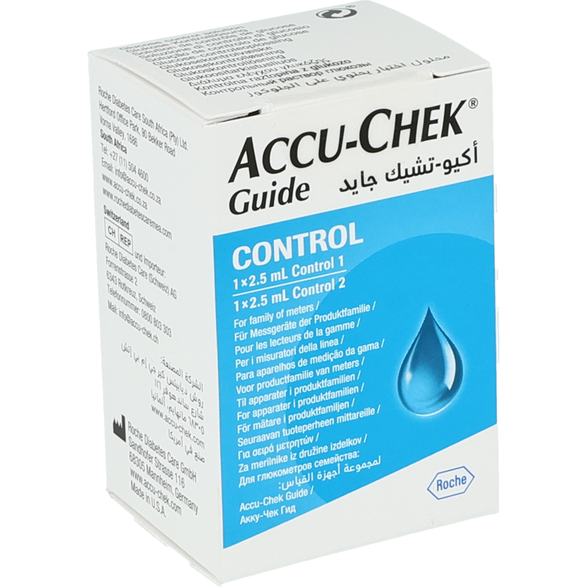 Roche Accu-Chek Contrôle du guide