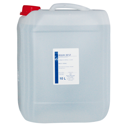 Aqua Dest Eau de laboratoire 10 litre